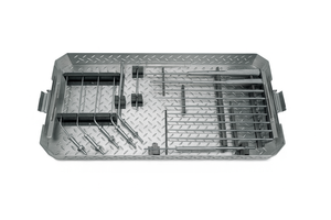 ถาดฆ่าเชื้อเครื่องมือสแตนเลสคุณภาพสูง พร้อมฝาปิด ขนาดใหญ่ - Product Image 2