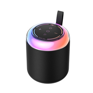 black Waterproof portable Bluetooth spa <b>speaker</b> Black spa-136 <b>speaker</b> <b>with</b> Color RGB LED <b>Lighting</b> for <b>Party</b> - Product Image 2