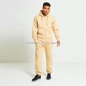 Survêtement en molleton de coton et polyester respirant imprimé sur mesure pour hommes, vêtements de sport en gros pour la saison hivernale - Product Image 1