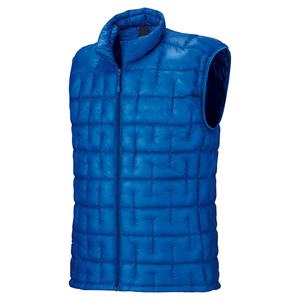 Gilet d'hiver en laine personnalisé avec logo, fermeture éclair, matelassage en polyester de haute qualité, sans manches, décontracté, taille personnalisée, vêtement d'extérieur - Product Image 2