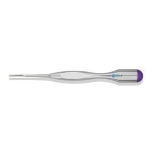 Root Periotomes Luxating Elevator #93, 2.5mm Angled Left OS Handle Green Color Stainless Steel <b>Dental</b> <b>Equipments</b> - Product Image 2