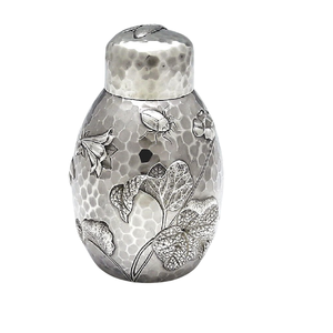 ค้อนคุณภาพระดับพรีเมียมดีไซน์โลหะทนทานลายดอกไม้ช่วยให้โกศในโทนสีเงินปรับขนาดและชุบได้ - Product Image 6