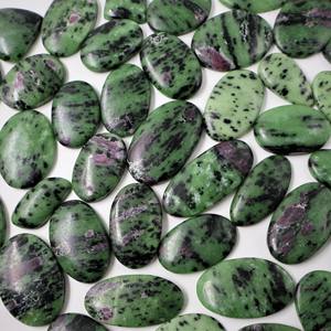 พลอยทับทิมธรรมชาติ zoisite อัญมณีหลวมอัญมณีรูปร่างผสม - Product Image 5