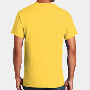 Personaliza tu logotipo, camiseta de Color sólido, camiseta de colores transpirable con cuello redondo, camiseta informal, ropa de hombre, camiseta estampada para hombre - Product Image 2