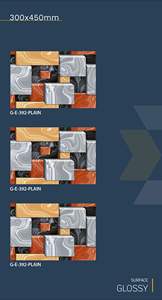 Carreaux muraux en céramique émaillée de qualité supérieure 300x450 finition brillante murs intérieurs d'école traditionnelle durable - Product Image 6