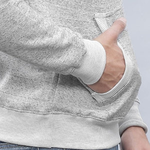 Sudadera Larga Lisa para Hombre, de Alta Calidad, Transpirable, a la Moda, con Color Personalizado, Cómoda para Correr, con Capucha - Product Image 3