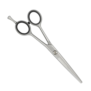 Tijeras de corte de pelo con borde de maquinilla de afeitar de peluquero de la mejor calidad, tijeras con acabado de arena 6,5 - Product Image 2