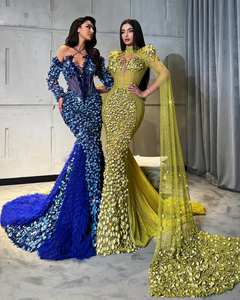 Vestido de Fiesta de Novia de Satén de Diseñador, el Mejor de 2025, Largo hasta el Suelo, con Cintura Natural, Estampado Floral, Impresión Digital, Transpirable - Product Image 1