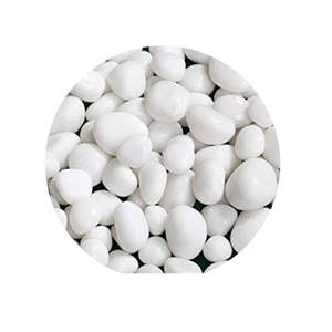 หินกรวดสีขาวหิมะธรรมชาติขัดเงาสูง - Product Image 1