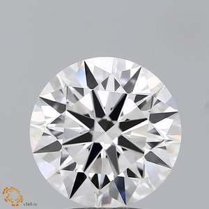 Igi เพชรสำหรับปลูกในห้องปฏิบัติการทรงกลมสีขาว3.15กะรัตสำหรับแหวนหมั้นหรือเครื่องประดับทำ VVS2เจียระไนเพชรแบบหลวม - Product Image 1