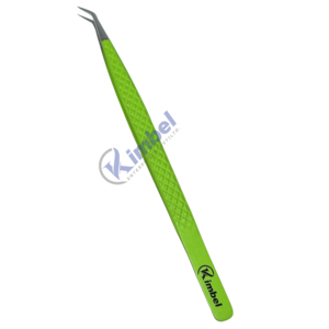 Hot Sale New Design Volume <b>Lash</b> Tweezers Stainless Steel Fiber Tip Precision 120mm for Manicure with Private Label - Product Image 3