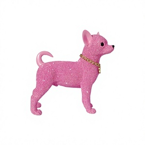 Escultura Moderna Minimalista de <span class=keywords><strong>Chihuahua</strong></span>, Decoración Creativa para el Hogar u Oficina, Regalo de Cumpleaños, Artesanía de Resina Realista - Product Image 3