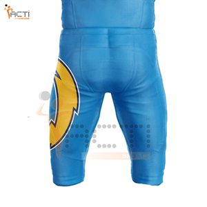 Meilleures ventes 2024 - Tenues de football américain pour hommes adultes respirantes de haute qualité 100% polyester - Personnalisation du nom et des couleurs de l'équipe - Product Image 5