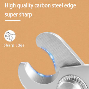 Flamia jabz กรรไกรตัดเล็บสัตว์เลี้ยงทำจากสแตนเลสเป็นมิตรกับสิ่งแวดล้อมอุปกรณ์ทำความสะอาดสำหรับสุนัขและแมวพร้อมที่จับไม้ - Product Image 4