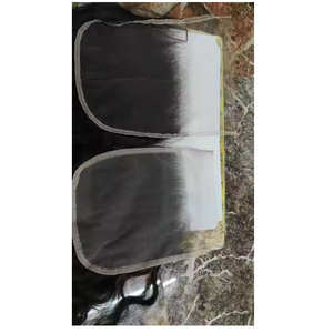 Peluca con cierre HD de aspecto natural hecha con 100 por ciento de cabello humano con textura suave y acabado de encaje transparente - Product Image 1