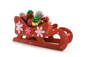 Rustic Metal Reindeer Sleigh Decorative Set for <b>Christmas</b> Home Decor and Winter Festival Accent Piece - Product Image 2