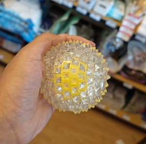 Balle interactive pour chien de 8 cm, jouet pour animaux de compagnie en silicone, balle à mâcher douce et pointue pour petits animaux, entraînement des chiots, balle de jeu durable - Product Image 4