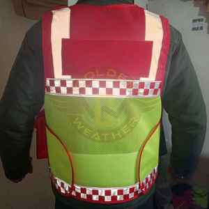 Vêtements de travail routier, veste de sécurité médicale, veste de sauvetage, vêtements de sécurité réfléchissants haute visibilité, uniforme de garde de sécurité rouge, veste tactique - Product Image 2