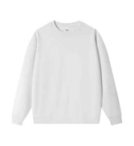 Sweat-shirt long pour femme de haute qualité, écologique, couleur unie, coupe ample, épais, tendance, printemps, vente en gros - Product Image 6