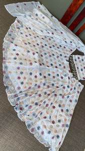 ชุด georgette lehenga choli ไหมปักด้ายคุณภาพสูงชุดชาติพันธุ์พรีเมี่ยมสำหรับงานแต่งงานเทศกาลและงานเฉลิมฉลอง - Product Image 6