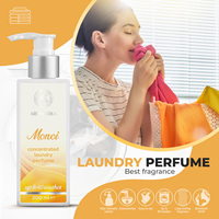Parfum concentré pour linge Aromatika Monoi, 200 ml, adoucissant textile liquide, parfum floral, jusqu'à 60 lavages