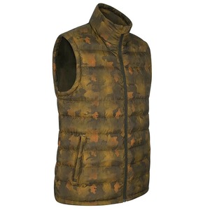 Gilet matelassé rembourré décontracté pour hommes Veste d'hiver légère sans manches Capuche Poches zippées Extérieur Coupe-vent Respirant - Product Image 5