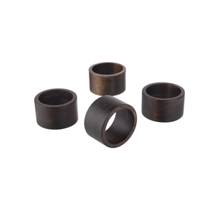 การออกแบบยอดนิยมผู้ถือแหวนผ้าเช็ดปากไม้คุณภาพดีที่สุดการออกแบบสร้างสรรค์ดูดีด้วยสีและขนาดที่กําหนดเอง - Product Image 5