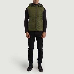 Respirant hommes bouffant gilet extérieur chaud léger sans manches veste décontracté mode hiver pour hommes - Product Image 6