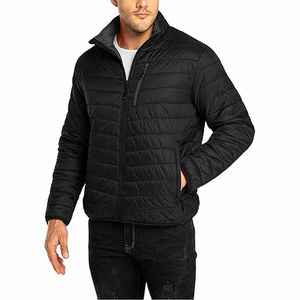 Chaqueta de Invierno Acolchada para Hombre al por Mayor, Chaqueta Gruesa y Cálida para Exteriores, Logotipo Personalizado, Ropa de Abrigo Informal, Proveedor de Chaquetas de Invierno Acolchadas para Hombre - Product Image 1