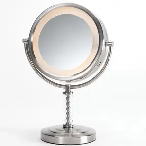 Espejo de Metal para maquillaje, base de mesa redonda de alta calidad con banda, nuevo aspecto, precio al por mayor - Product Image 4