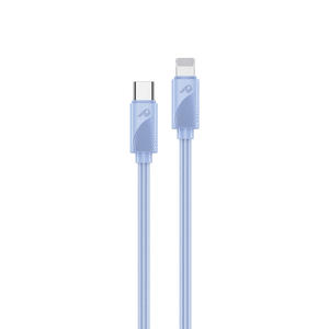 PD35W 1M Type-C vers pour câble pour iPhone CB-317CL charge rapide 3A et transfert de données téléphone portable PVC - Product Image 2