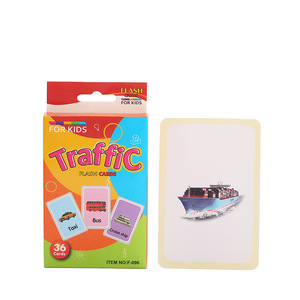 Tarjetas Cognitivas para Niños - Tarjetas de Aprendizaje de Animales y Vehículos para Educación Temprana - Product Image 3