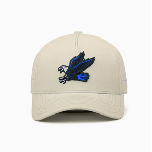 5 Panel <b>Flat</b> Brim Golf Cap Custom Logo Quick Dry Waterproof Laser Cut Ventilation Stretch Fabric Plain Sport <b>Hat</b> Unisex Gorras - Product Image 4