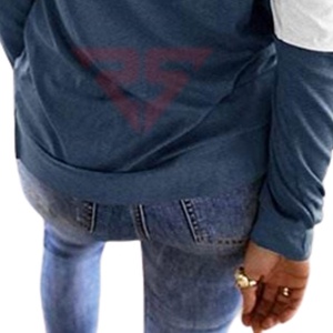 RUKHMAL SPORTS Sudadera con capucha de bloque de color para mujer de la mejor calidad con logotipo impreso personalizado a precio mayorista - Product Image 6