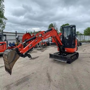 Excavadora de servicio pesado EPA Yanmar/Kubota de 3,5 toneladas, miniexcavadora de orugas con motor diésel, envío gratis - Product Image 1