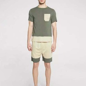 Custom Men's Jogger Short and T Shirts <b>Set</b> 100%Cotton Polyester Customized Logo Embroidery Print Man Two Piece Summer <b>Sets</b> - Product Image 2