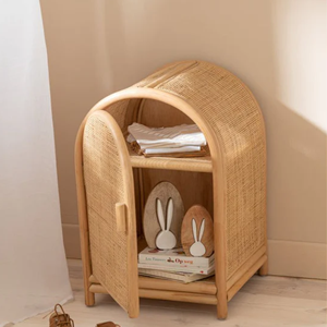 Armario rústico de ratán natural para niños, venta al por mayor, muebles de armario para niños para decoración de habitación para sala de estar Vietnam - Product Image 6