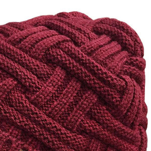 Bonnet unisexe en acrylique tricoté 100 % personnalisé de haute qualité, respirant, imperméable, réglable, broderie, nouveau style, marque privée - Product Image 3