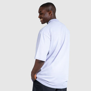 Camiseta Polo de Algodón y Poliéster de Estilo Casual para Hombre, Talla Grande, con Logotipo Personalizado, Secado Rápido, Transpirable, de Manga Corta, para Golf - Product Image 2