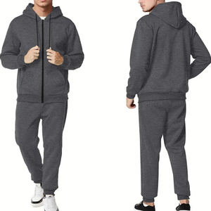 Tracksuit Summer Clothes Long Sleeve Sweatpants Pants Male Sweatsuit Sports Suits - Product Image 1