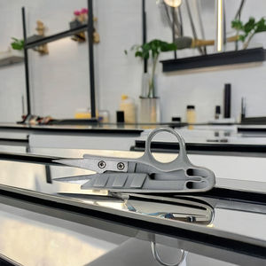 Ciseaux de tailleur professionnels AUSONIA 12 cm avec manche en plastique Fabriqués en Italie Ciseaux à broder - Product Image 2