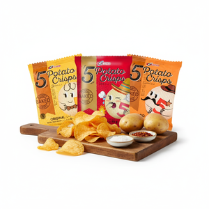 Kicco Lot de 5 chips de pommes de terre de 18g en sachet, achat en vrac pour la revente - Product Image 5