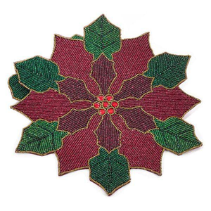 Diseño exclusivo Recién llegados Manteles individuales con cuentas doradas Lujosa Decoración de mesa de granja Lugar decorativo de glowin fashion - Product Image 6