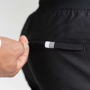 OEM Service Custom Made Baggy Fleece Sweatpants Embroidered Logo <b>Wide</b> <b>Leg</b> <b>Joggers</b> Pure Cotton Heavyweight Casual High Quality - Product Image 4