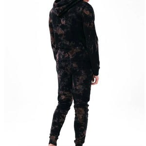 Chándal deportivo personalizado de alta calidad para hombre, ropa de calle transpirable cómoda con tinte de corbata para Primavera, venta al por mayor - Product Image 3