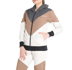 ชุดวอร์มสำหรับผู้หญิงผ้าคอตตอนดีไซน์ตามสั่งใส่สบายเหมาะสำหรับใส่เล่นโยคะออกกำลังกายและแฟชั่นประจำวัน - Product Image 1