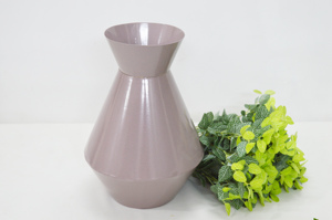 Premium Hot Selling <b>Powder</b> Coated Antique Color Nickel Plated Aluminum Fancy Flower Vase Luxuries <b>Style</b> Vase for Luxuries Home - Product Image 5