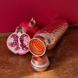 Bouteille d'eau en cuivre pur de 500ml la plus vendue à bas prix de haute qualité avec un prix bon marché meilleure bouteille en cuivre - Product Image 6