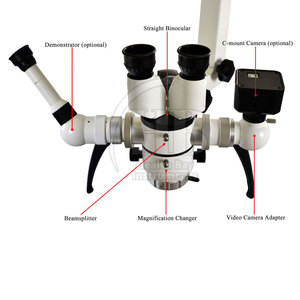 Microscopes biologiques de haute qualité, cadre durable, éclairage LED haute résolution, mise au point fine, hauteur réglable pour les professionnels - Product Image 5