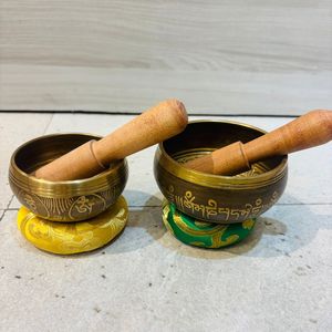 Produit d'artisanat en métal Thérapie sonore et bol chantant de guérison des chakras - Product Image 2
